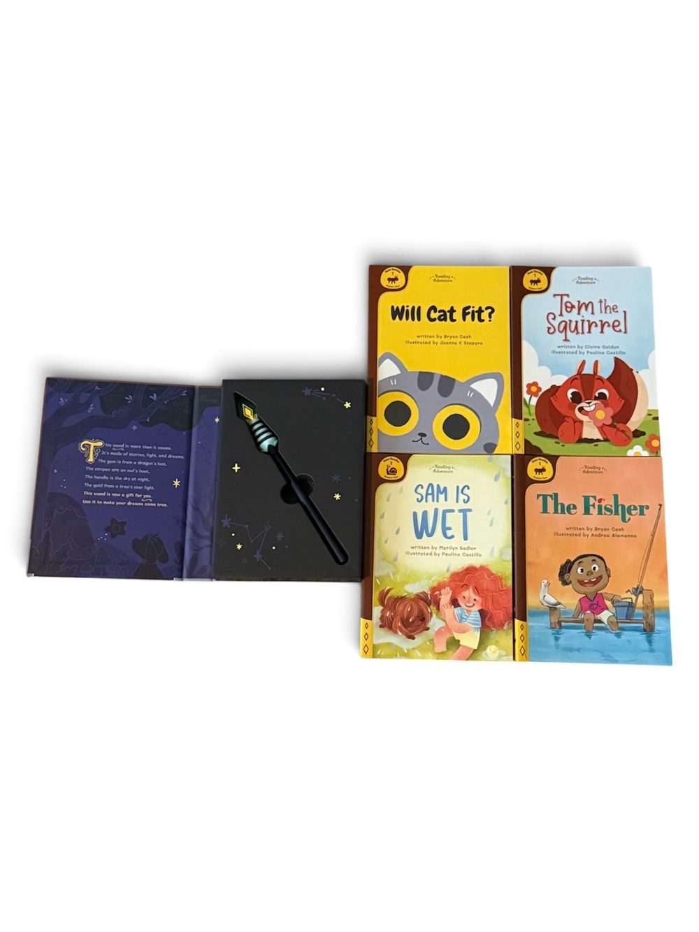 Osmo Reading Adventure Early Reader Education Books Crystal Wand